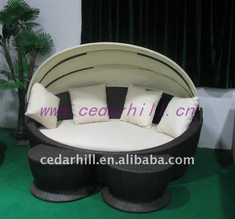 modern sun lounge bed outdoor furniture exhibition 2012hot sale!